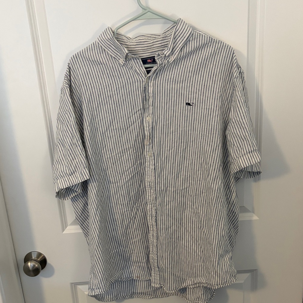 Men's Striped Vineyard Vines Shirt